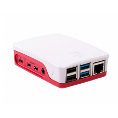 RASPBERRY CAIXA BRANCO PARA PI 4